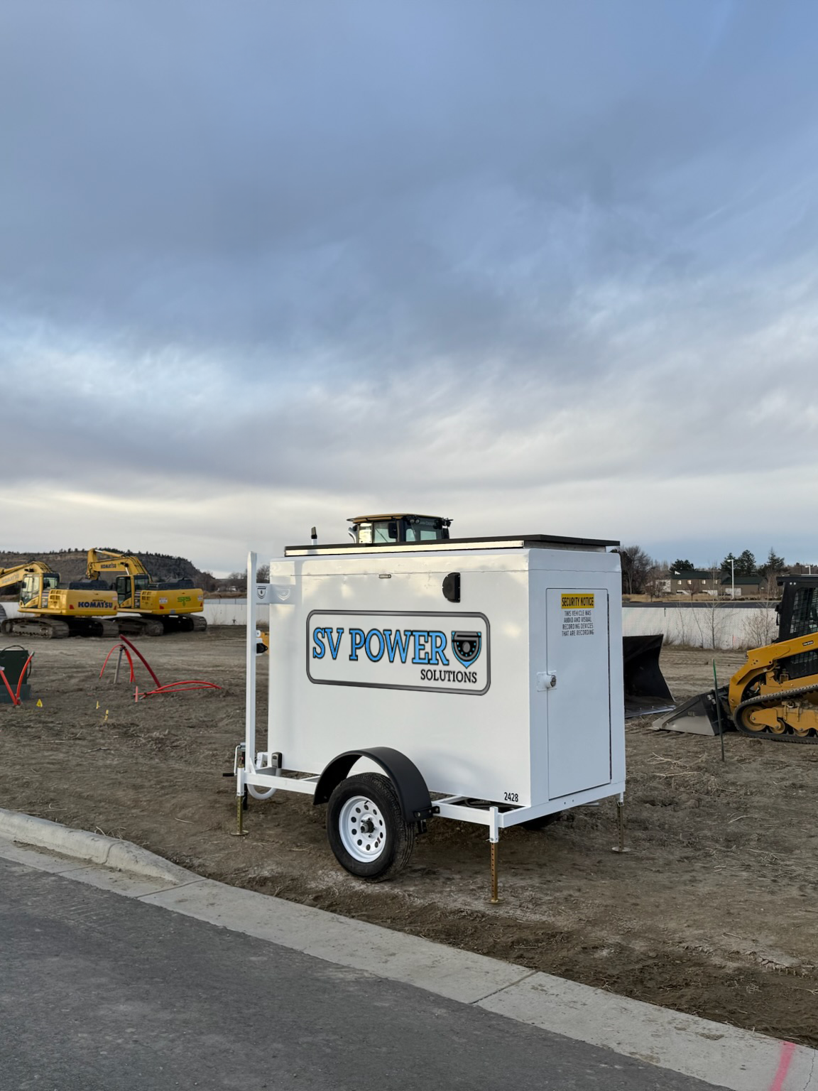 battery energy storage system trailer